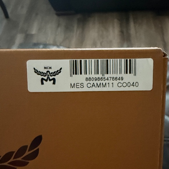 MCM Tan Monogram Slides Size 040 Women’s - Picture 6 of 12